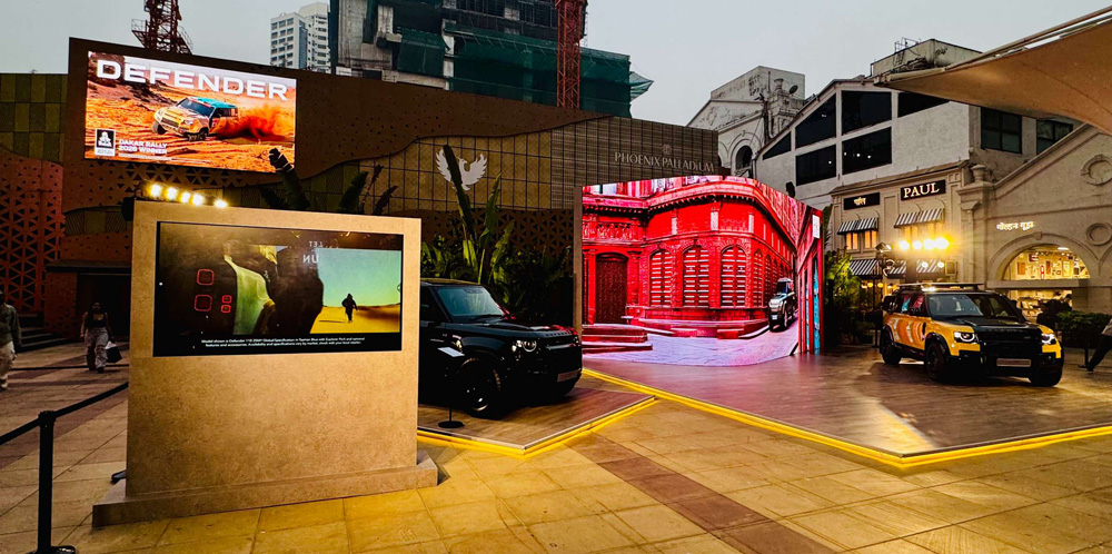 Jaguar Land Rover India launches anamorphic campaign