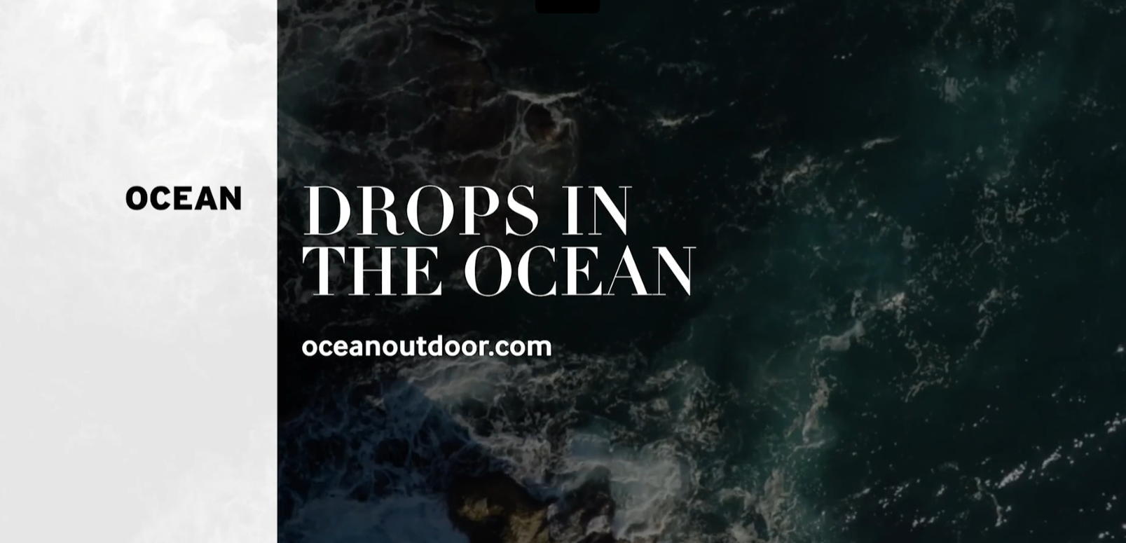 Drops in the Ocean