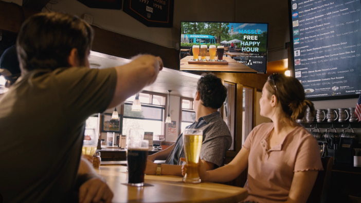 dooh advertising cornelius