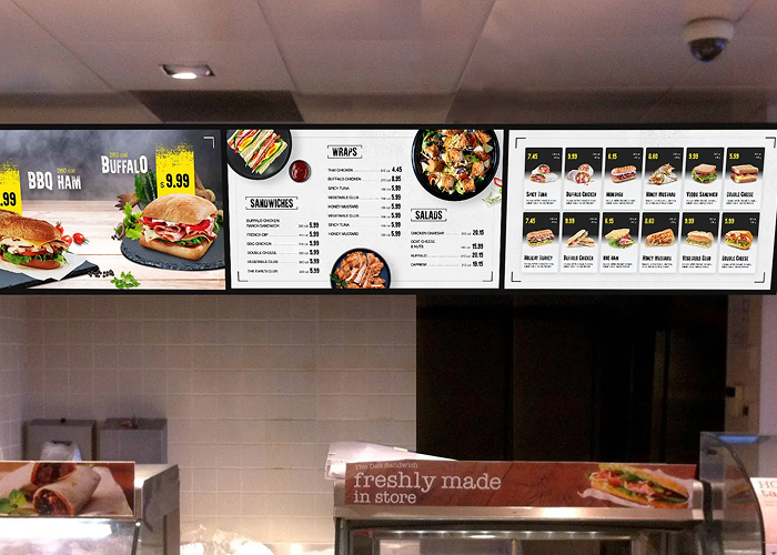 Digital Menu Boards