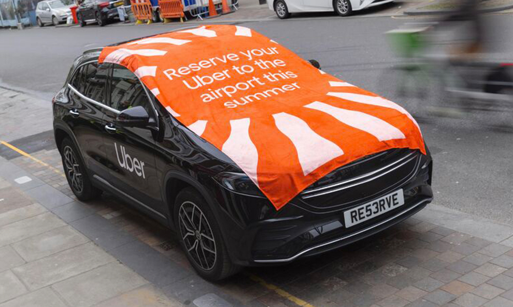 Uber Turns London Streets into “Sunbed Wars”