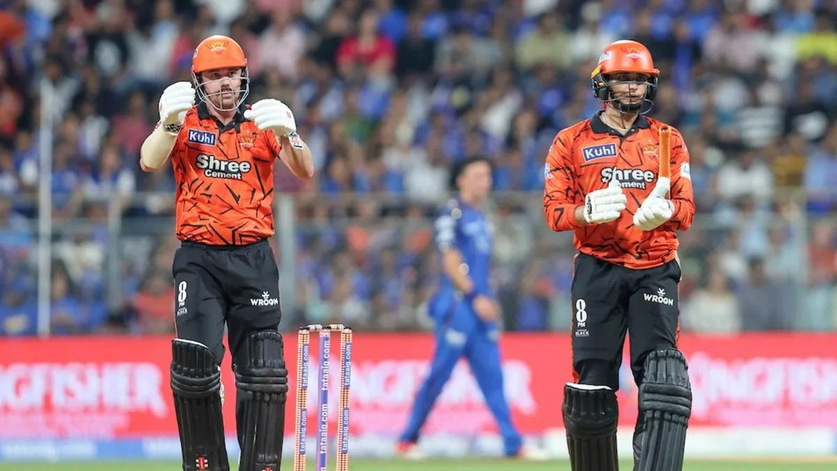 mumbai indians vs sunrisers hyderabad standings