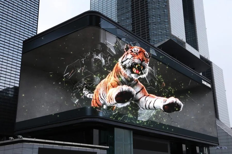 3D DOOH Ads