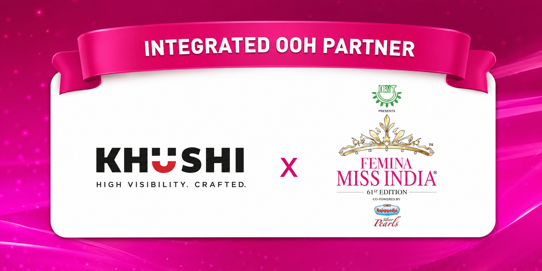 Femina Miss India 2026 as the Integrated OOH Partner