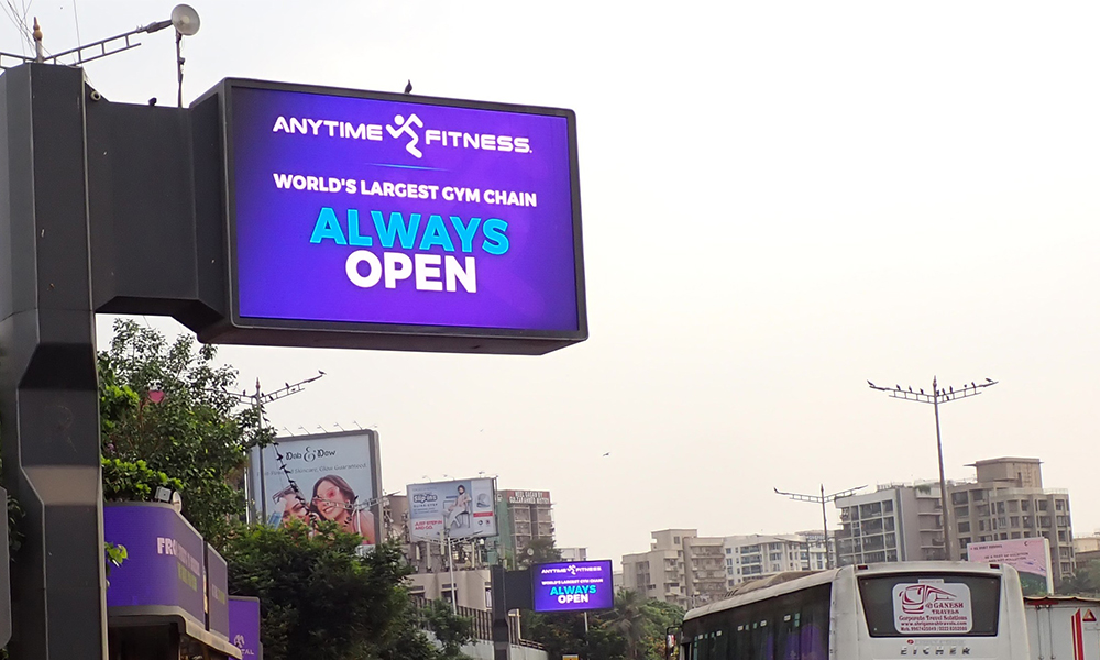 Anytime Fitness launches DOOH campaign