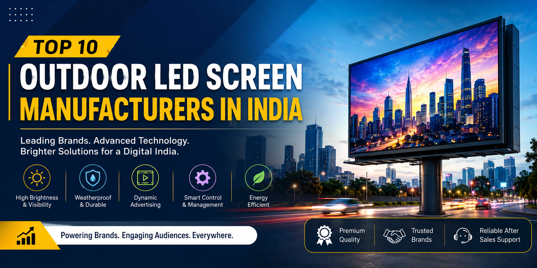 Top 10 LED Screen Manufacturers in india