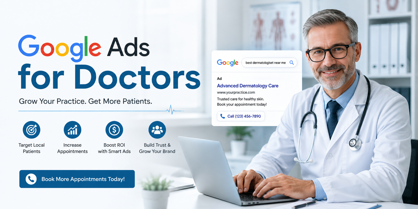 google ads for doctors seo outline​