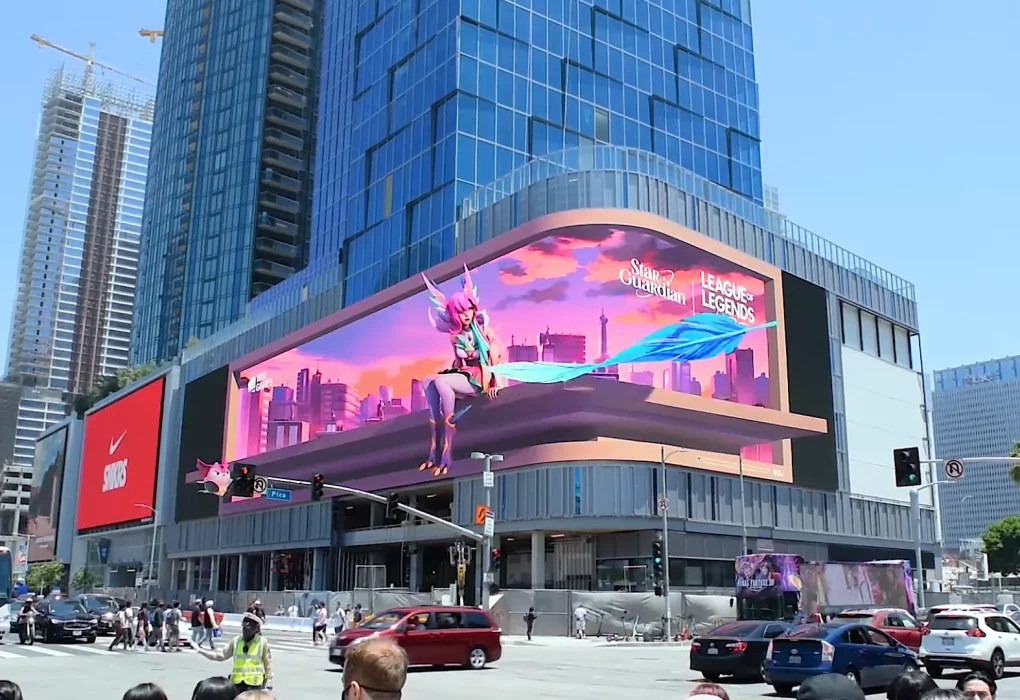 3D anamorphic displays