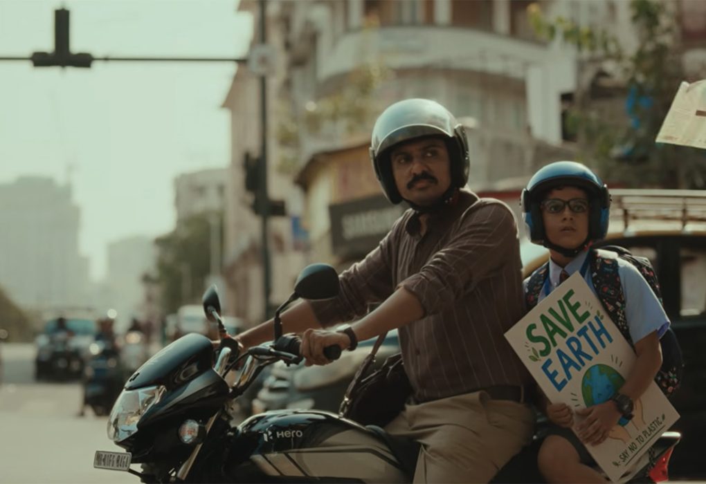 Mother Dairy naturally degradable milk pouch