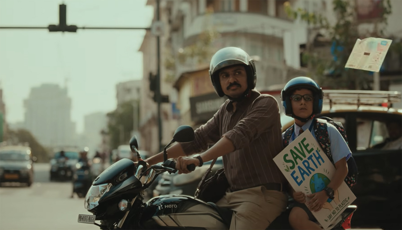 Mother Dairy naturally degradable milk pouch