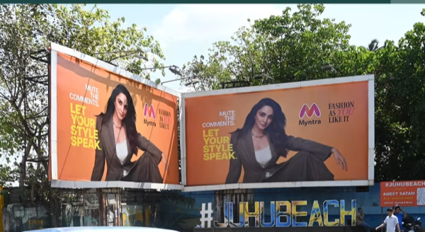 Dentsu Posterscope India Dominates Mumbai with Massive OOH Campaign for Myntra