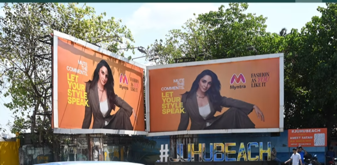 OOH Campaign for Myntra