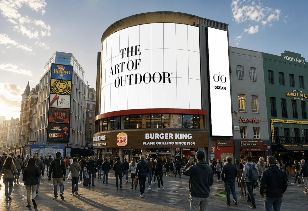 premium DOOH Ocean Outdoor