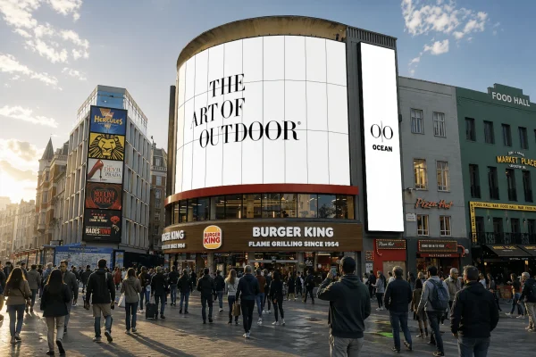 Ocean Outdoor Secures Soho Estates Partnership to Unveil ‘The Curve’ in Leicester Square