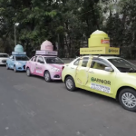 Garnier's OOH Cab Campaign in Mumbai and Kolkata