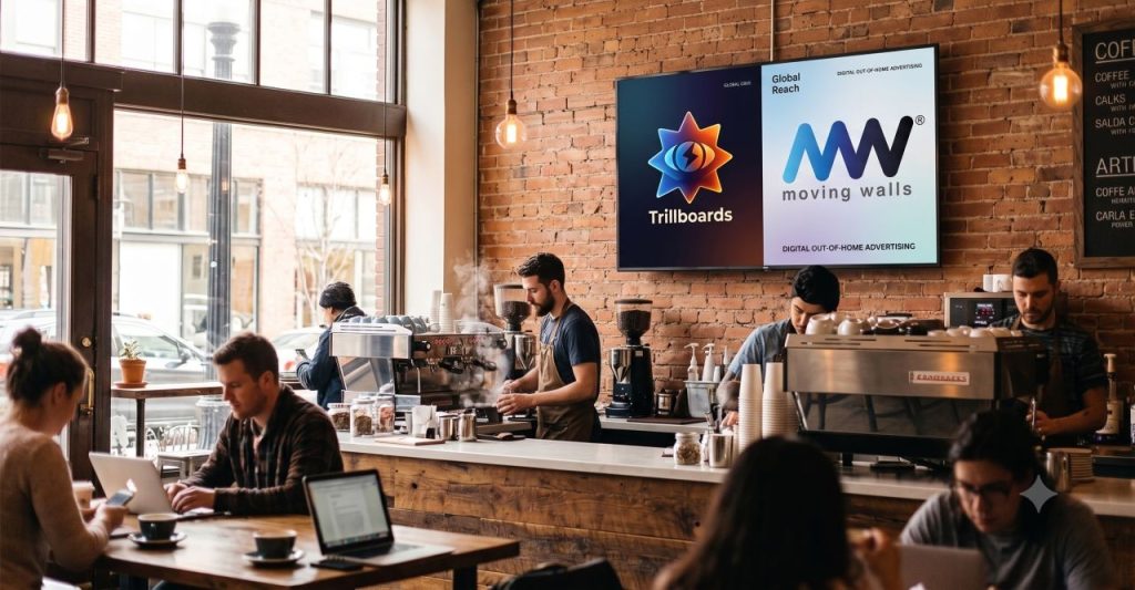 Trillboards Partners with Moving Walls for Programmatic DOOH