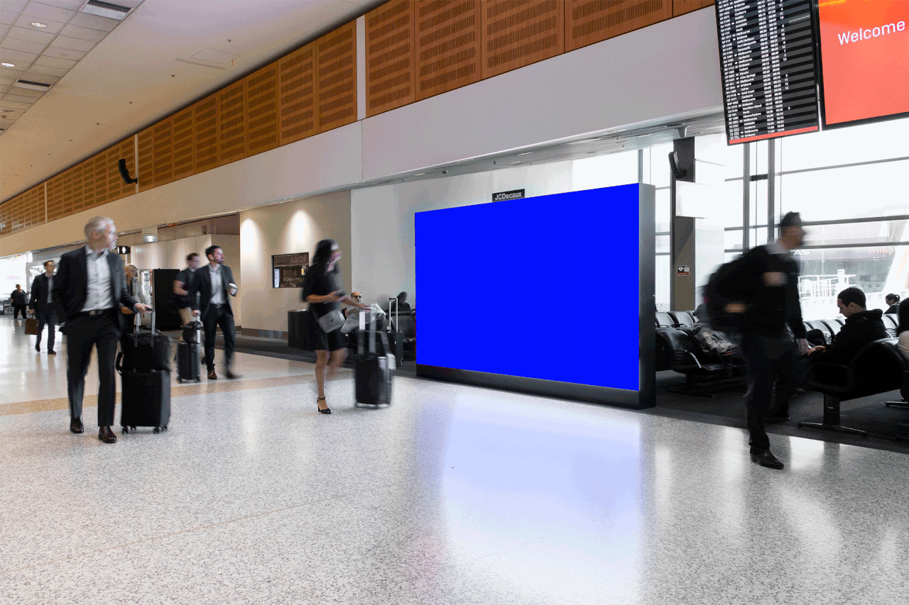 airport advertising